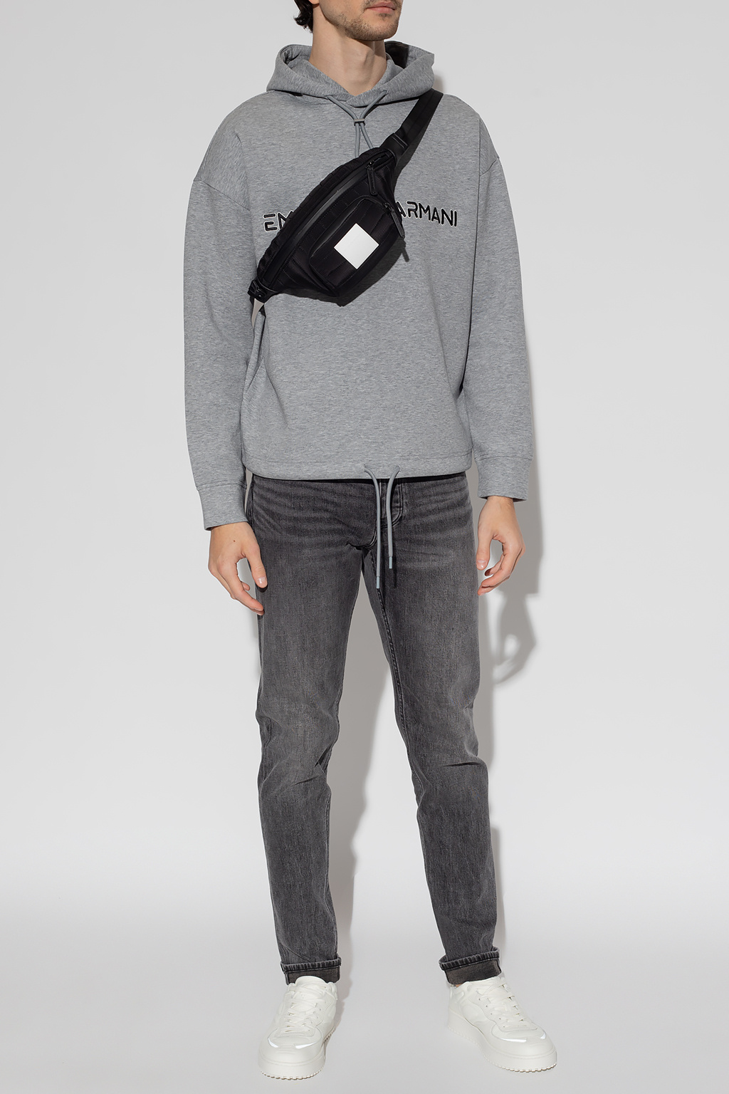 Giorgio armani IetpShops Norway Grey Hoodie